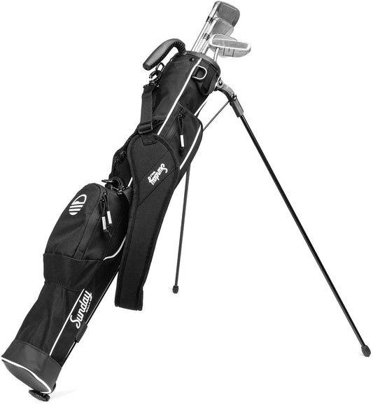 The Original Lightweight  Bag with Stand – Easy to Carry, Durable Pitch & Putt Bag for Driving Range, Par 3 & Executive Courses