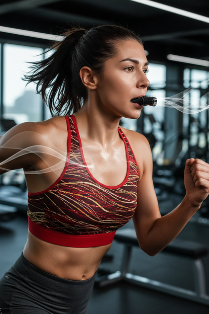 Breathing Trainer Respirator - Action