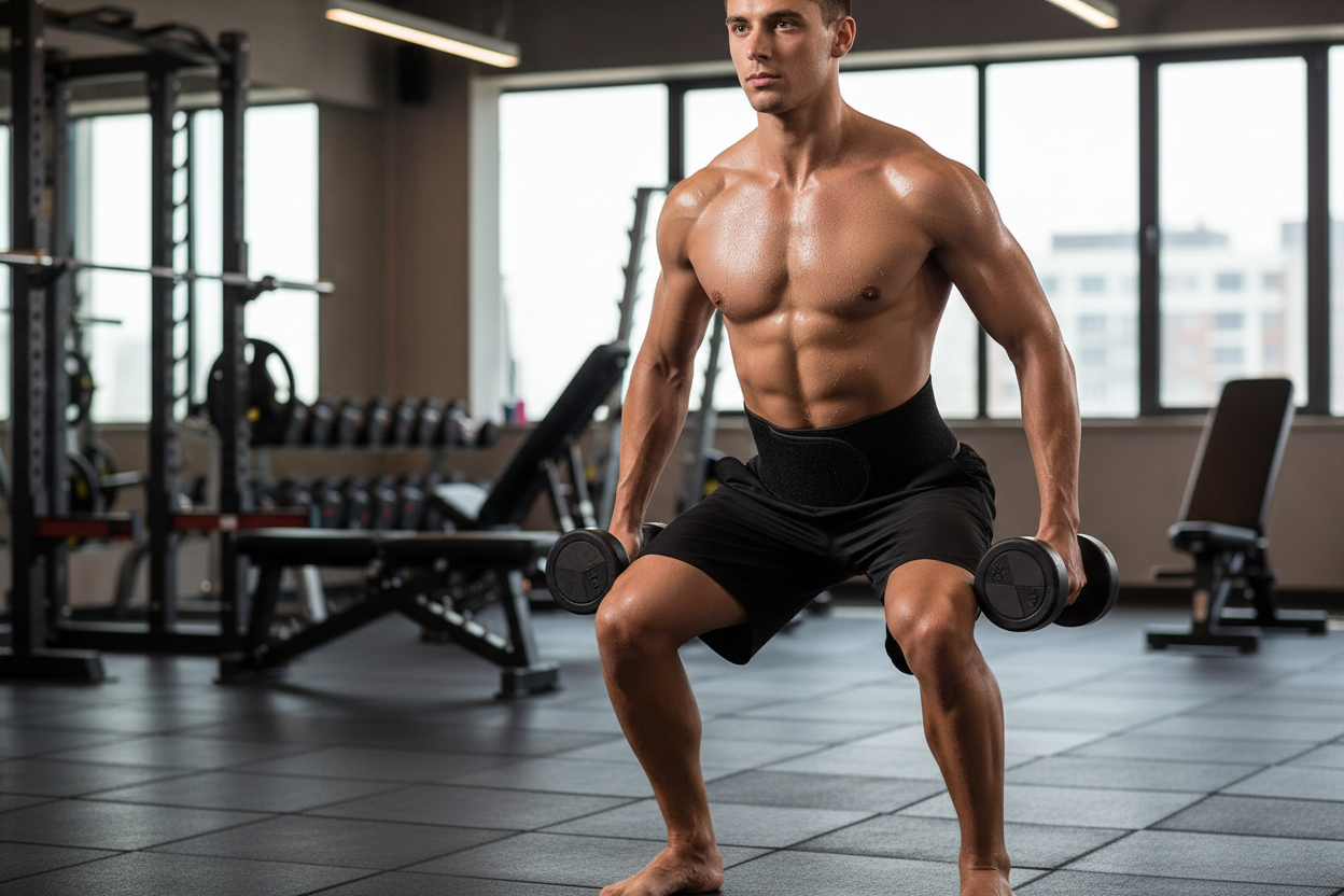 Sauna Waist Trimmer Belt - Lifestyle (Accurate Materials)