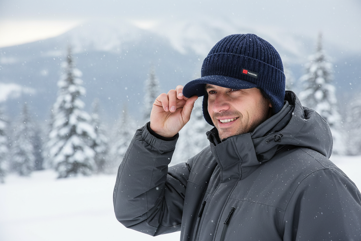 Winter Men's Hat - Lifestyle