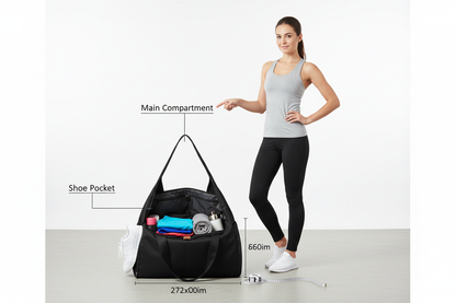 Women's Sports Bag - Size Comparison